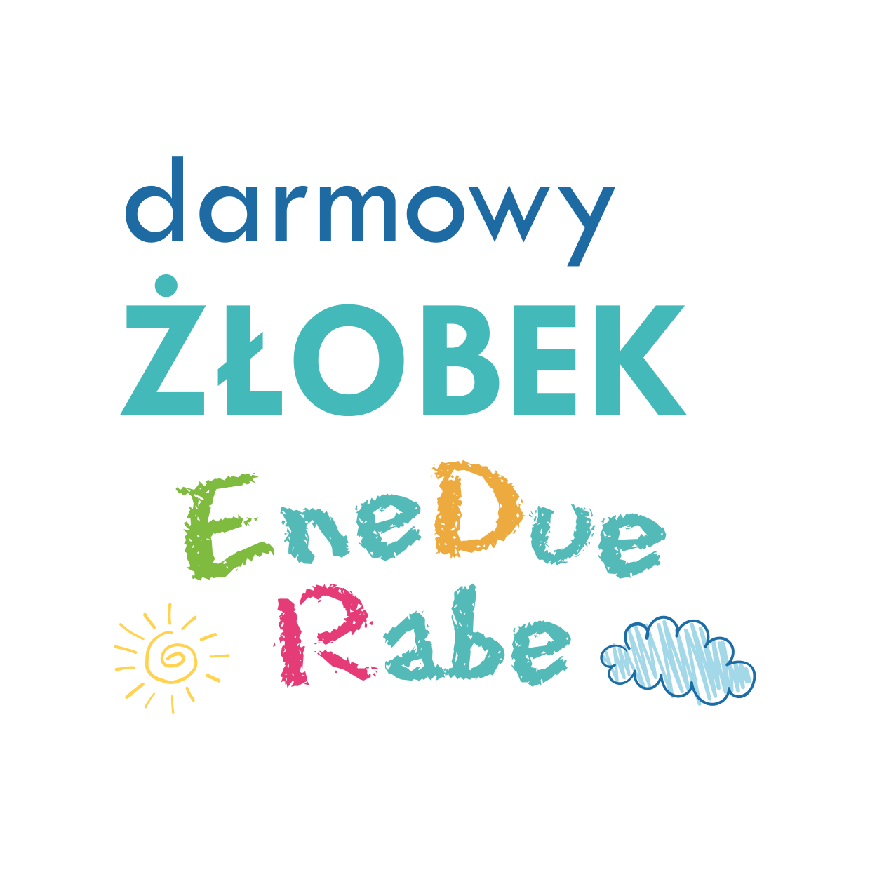 Logo: EneDueRabe — Niepubliczne Przedszkole Integracyjne